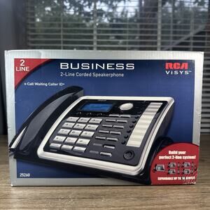 RCA Visys 25260 Business 2-Line Corded Business Telephone Speakerphone